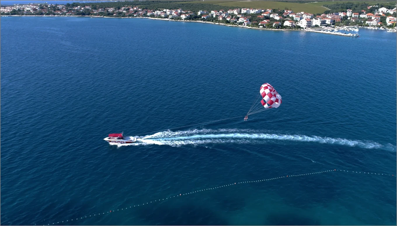 parasailing